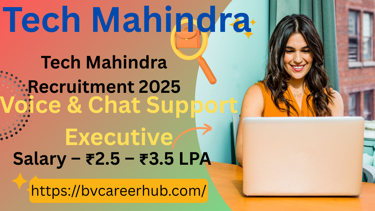 Tech Mahindra Recruitment 2025
