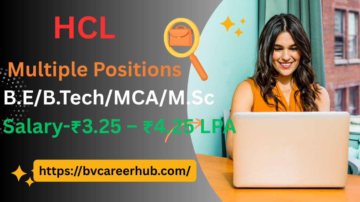 HCL Technologies Recruitment 2025