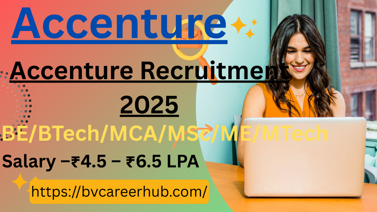 Accenture Recruitment 2025